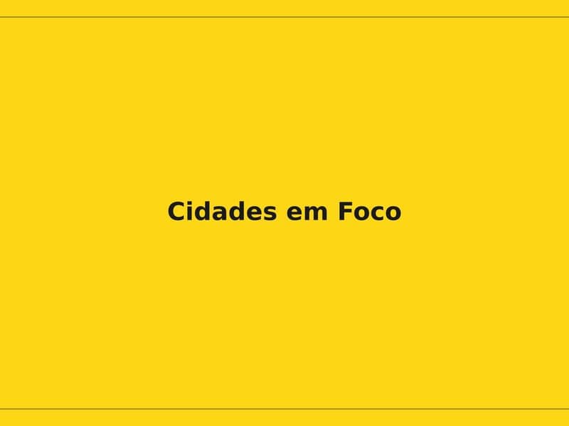 Imagem do projeto Cidades em Foco